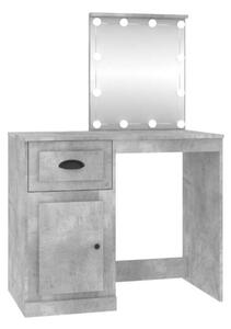 VidaXL Sminkasztal LED-del - Fa - 90x50x132,5cm