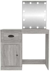 VidaXL Sminkasztal LED-del - 90x50x132,5 cm