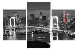 Brooklyni híd képe (90x60 cm)
