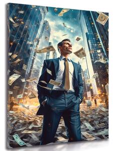 Kép üzletemberek a Wall Street-ről