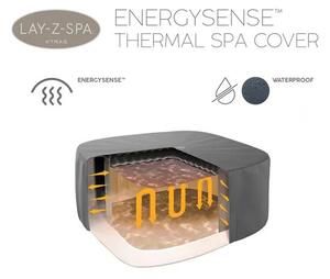 Lay-Z-Spa ENERGYSENSE hőszigetelt masszázsmedence takaró, szögletes, 180 x 180 x 71 cm