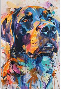Kép kutya festmény utánzata
