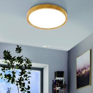 Eglo Musurita mennyezeti LED lámpa, 44 cm, fehér-fa