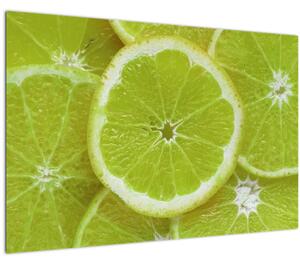Kép - citrom szelet (90x60 cm)