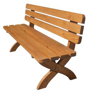 ROJAPLAST STRONG MASIV fenyőfából készült kerti pad, 180 cm