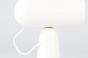 Vesper fehér asztali lámpa - White Label