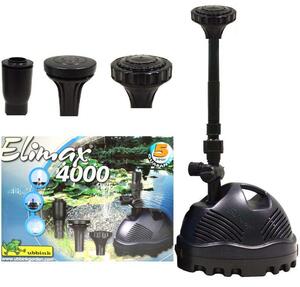 ELIMAX4000 TAVI PUMPA - 4100 L/H - Vízkeringtető szinkronmotoros tószivattyú és szökőkút - HOLLAND UBBINK 1351304 -