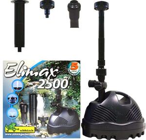 ELIMAX2500 TAVI PUMPA - 2550 L/H - Vízkeringtető szinkronmotoros tószivattyú és szökőkút - HOLLAND UBBINK 1351303 -