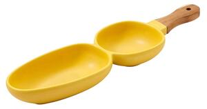 Essentials sárga porcelán szervírozó tálka - Ladelle
