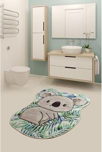 Bamboo koalamintás fürdőszobai kilépő, 100 x 80 cm - Chilai