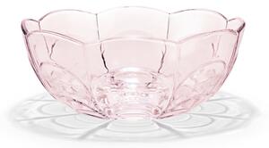 Világos rózsaszín üveg tálka ø 23 cm Lily – Holmegaard