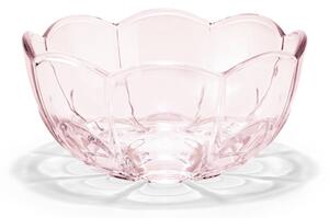 Világos rózsaszín üveg tálka szett 2 db-os ø 13 cm Lily – Holmegaard