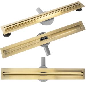 Rea Neox Slim Pro, vízelvezető csatorna 60 cm, arany matt, REA-G2713