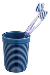 Sada kék kerámia fogmosó pohár - Wenko