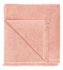 Rózsaszín pamut fürdőlepedő 70x140 cm FRINO – Blomus