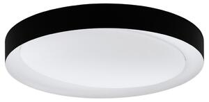 Eglo 99783 Laurito távirányítós mennyezeti LED lámpa 49cm, fekete-fehér