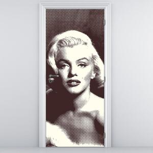 Fotótapéta ajtóra - Marilyn Monroe (95x205cm)