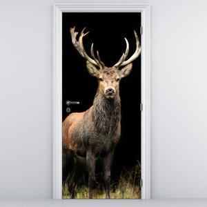 Fotótapéta ajtóra - csodálatos szarvas (95x205cm)