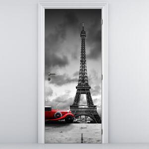 Fotótapéta ajtóra - Eiffel torony (95x205cm)