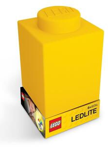 Classic Brick sárga szilikon világító éjjeli lámpa - LEGO®