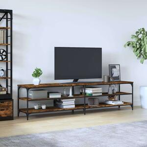 VidaXL TV-szekrény - Füstös Tölgy - 200cm