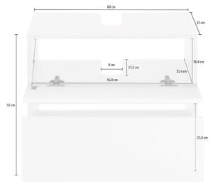 Wisla mosdókagyló alatti szekrény, 60 x 55 cm - Støraa