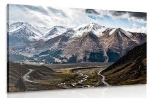 Kép gyönyörű hegyi panoráma