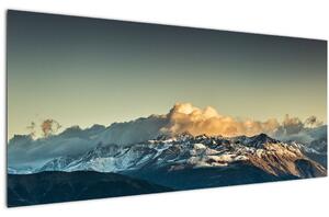 Kép - magas hegyek csúcsai (120x50 cm)