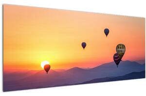Hőlégballon képe (120x50 cm)