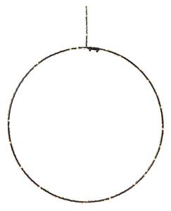 Alpha Circle fekete karácsonyi függő fénydekoráció, magasság 30 cm - Markslöjd