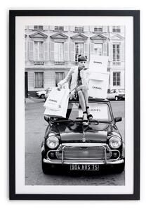 Chanel keretezett poszter, 40 x 30 cm - Velvet Atelier