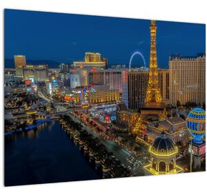 Éjszakai Las Vegas-i kép (70x50 cm)