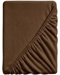 Mikroplüss lepedő SOFT 160x200 cm barna
