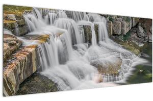 Vízesés képe (120x50 cm)