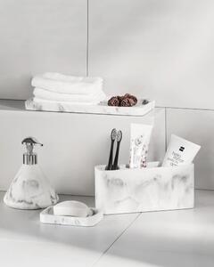 Desio szürke-fehér fürdőszobai tálca - Wenko