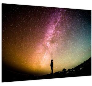 Kép - égbolt tele csillagokkal (70x50 cm)