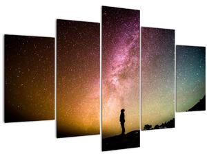 Kép - égbolt tele csillagokkal (150x105 cm)