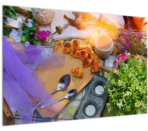 Kép - nyári piknik (90x60 cm)
