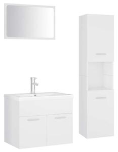 Modern Fehér Fürdőszoba Bútorszett - 60 cm