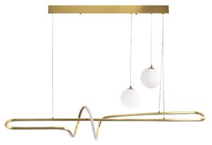 Toolight Toollight, LED mennyezeti lámpa 120cm, LHJ039-CP, matt arany, OSW-60024