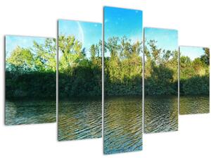 Kép - tó (150x105 cm)