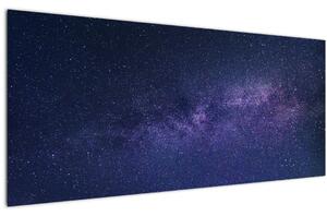 Éjszakai égbolt képe (120x50 cm)
