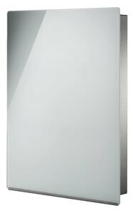 Velio kulcstartó szekrény üvegmágneses ajtóval L fehér