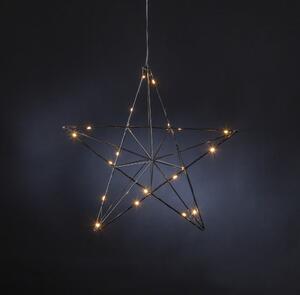 Line karácsonyi függő világító LED dekoráció, magasság 36 cm - Star Trading