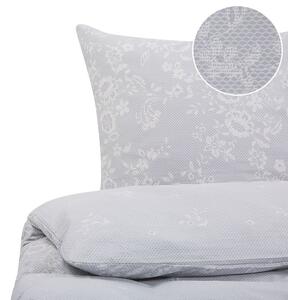 Paplanhuzat szett MORNINGSIDE Pamut szatén 220 x 240 cm Szürke