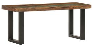 Újrahasznosított Fa Pad - Ipari Stílus - 110 cm