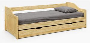 Egyszemélyyes ágy 90x200 cm- Kondela. 1040257