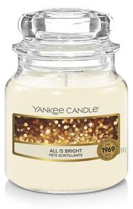 All is Bright, Yankee Candle illatgyertya, kicsi üveg (meleg pézsma, citrusos aroma)