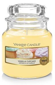 Vanilia cupcake, Yankee Candle illatgyertya, kicsi üveg (vaníliás sütemény)