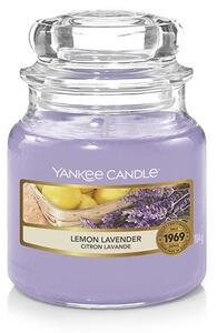 Lemon lavander, Yankee Candle illatgyertya, kicsi üveg (citrom, levendula)